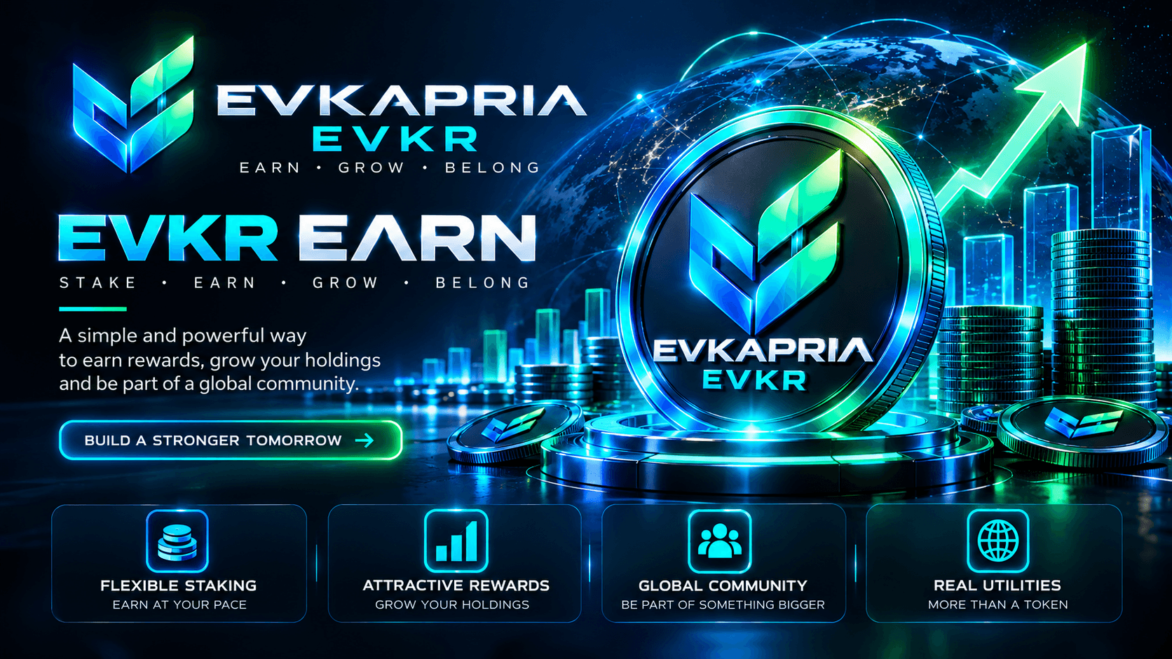 EVKR Earn — Flexible Staking